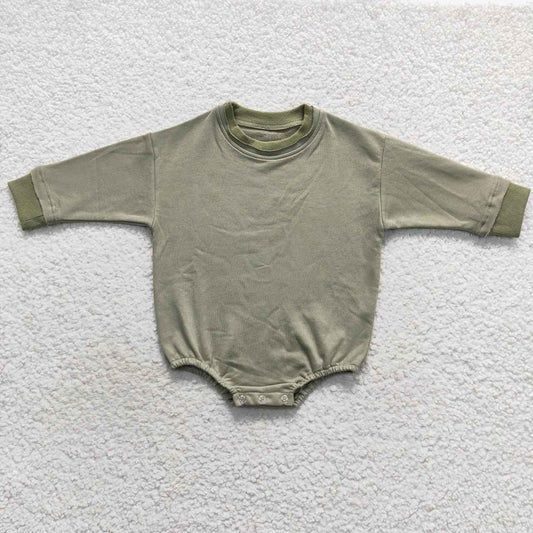 Baby Kids New Green Long Sleeve Romper Sweaters