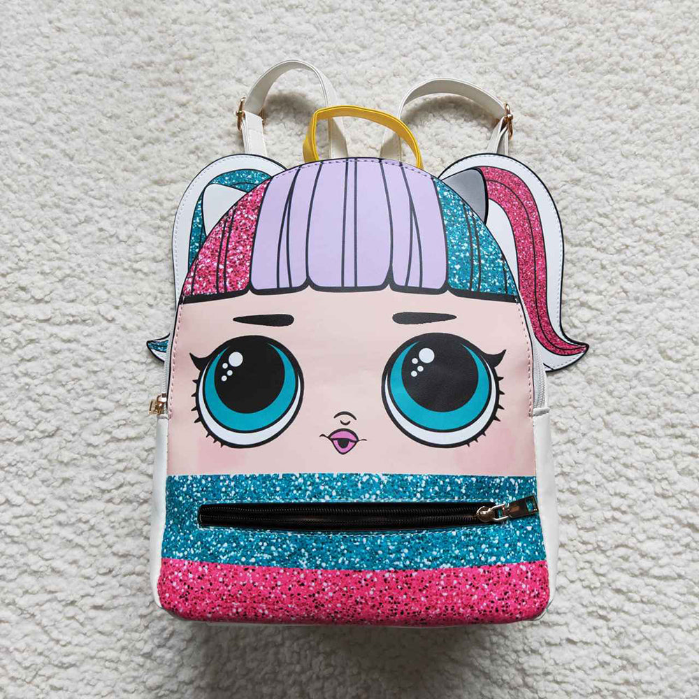 Baby Girls Cute Girl Head Back Bags