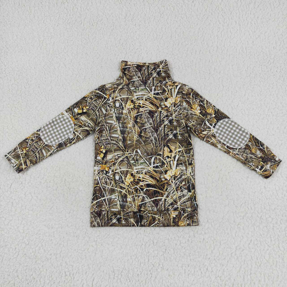 Baby Boys Camo Hunting Duck Zip Pullover Jackets Tops