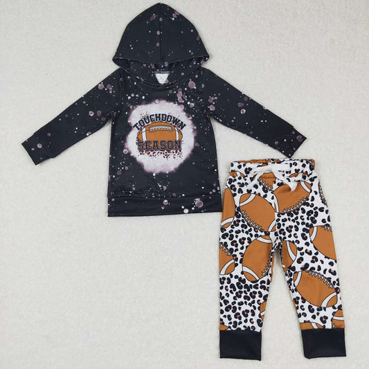 Baby Boys Football Hoodie Top Pants Clothes Sets