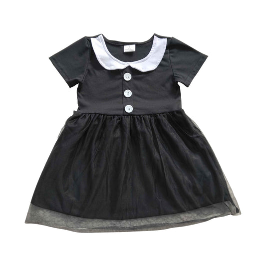 Baby Girls Black Tutu Movie Knee Length Dresses