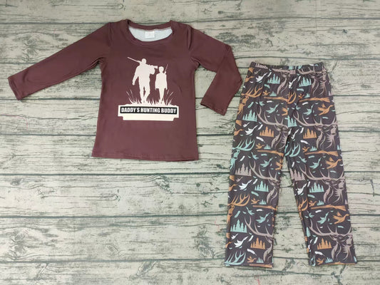 Baby Boys hunting fall pants sets