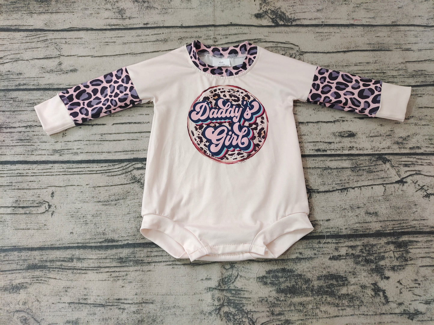 Baby Girls Daddy's Girl rompers