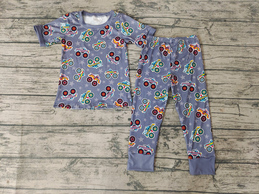 Baby Boys Truck pants pajamas clothing sets
