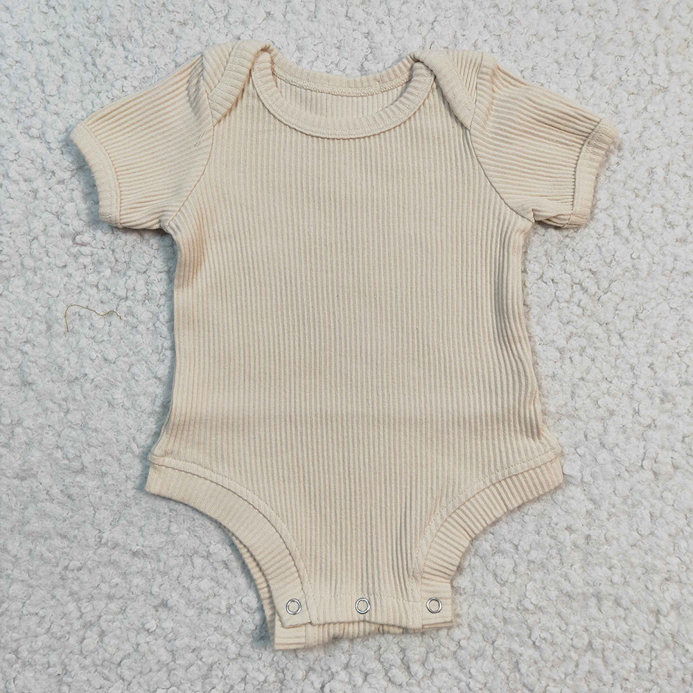 Baby Girls Ivory Long Sleeve Woolen Cotton Rompers