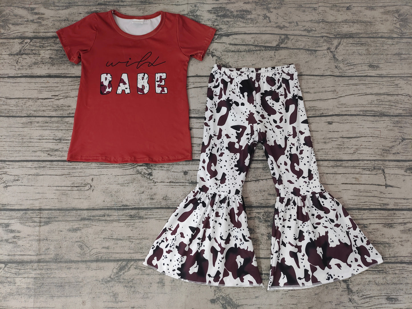 Baby Girls Wild Babe Pants Clothes Sets