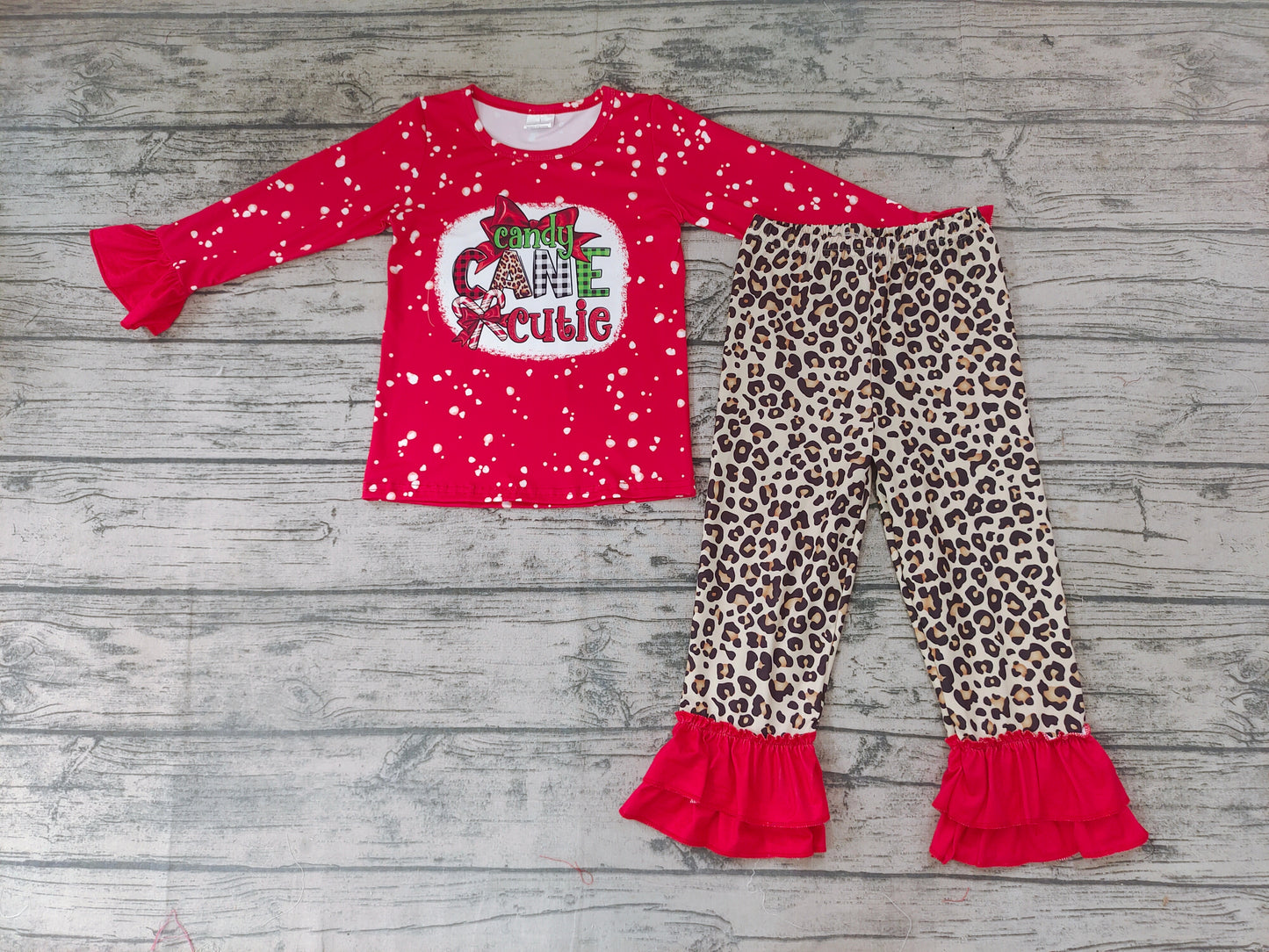 Baby Girls Christmas Candy Cute pants sets