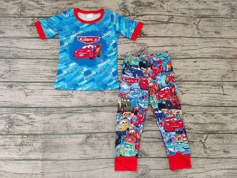 Baby Boys Cartoon Car Pants Clothes sets