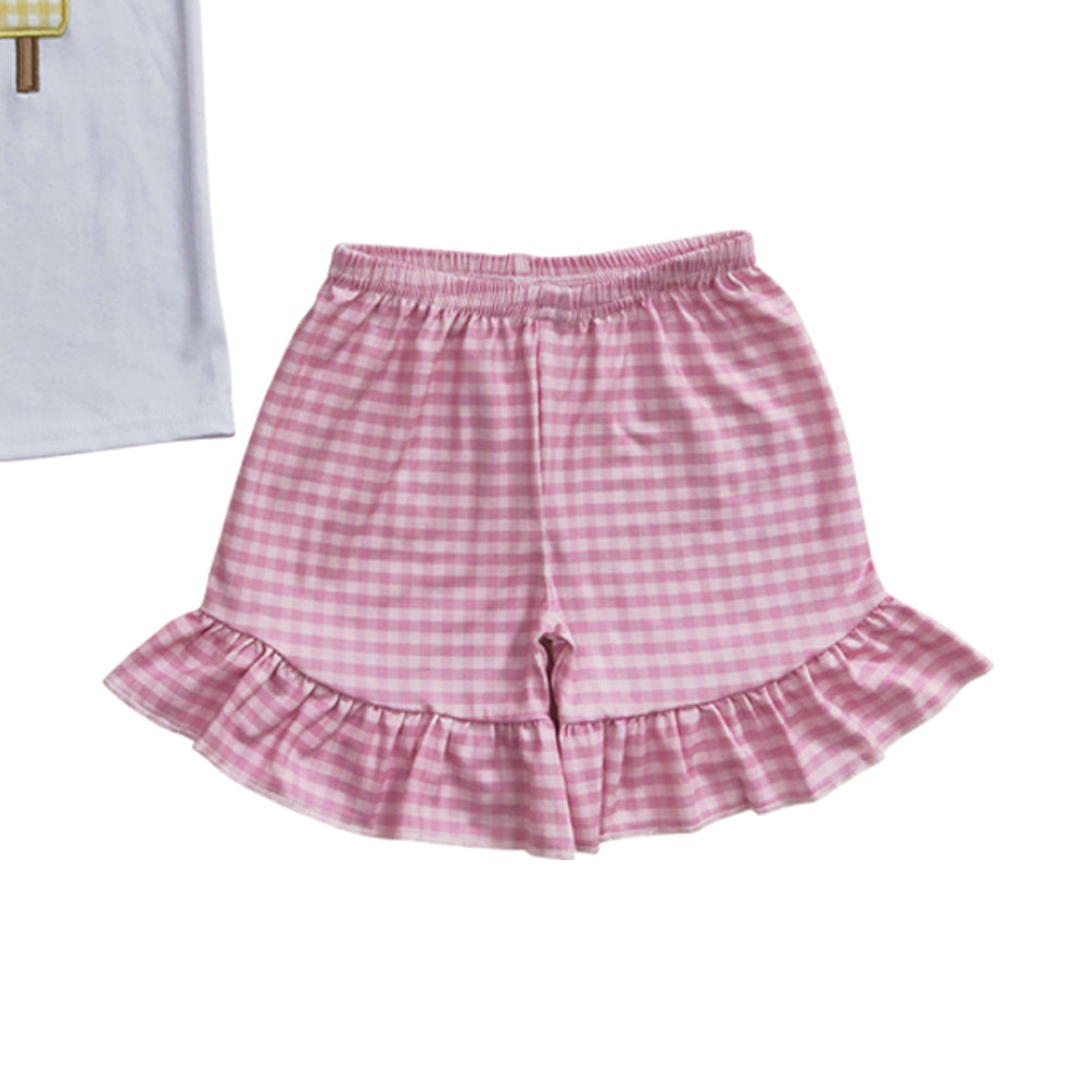 Baby Girls Summer Popsicle Shorts Sets