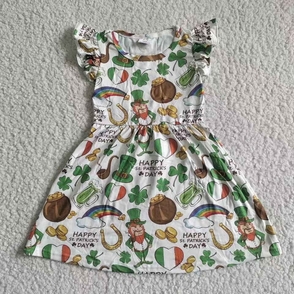 Baby girls st patrick pearl dresses 221104