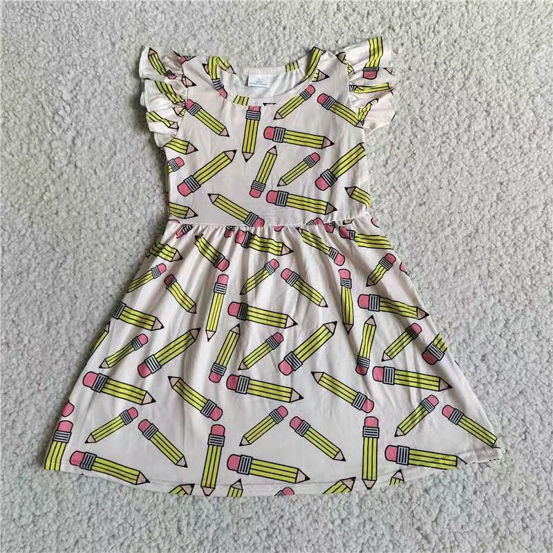 Baby girls pencil pearl dress221205