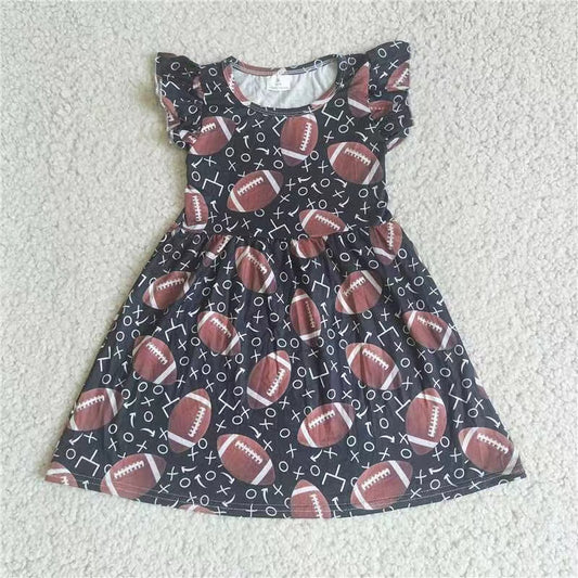 Baby girls baseball pearl dresses 221208