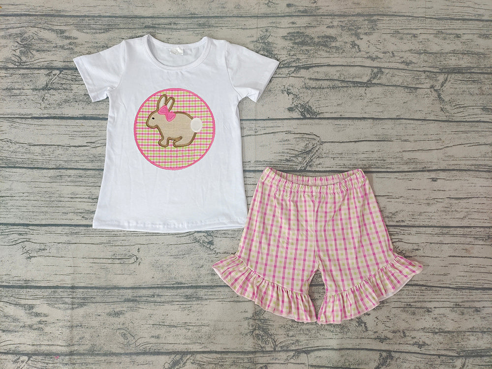 Baby Girls Easter Rabbit Shorts Sets