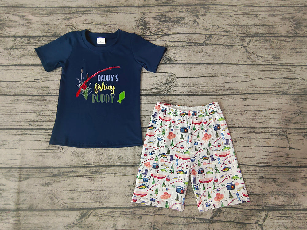 Baby Boys Summer Fishing Shorts Sets