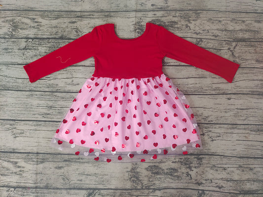 Baby Girls Valentines heart tutu Dresses