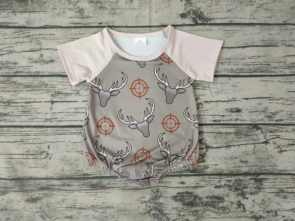 Baby Kids Cow deer rompers