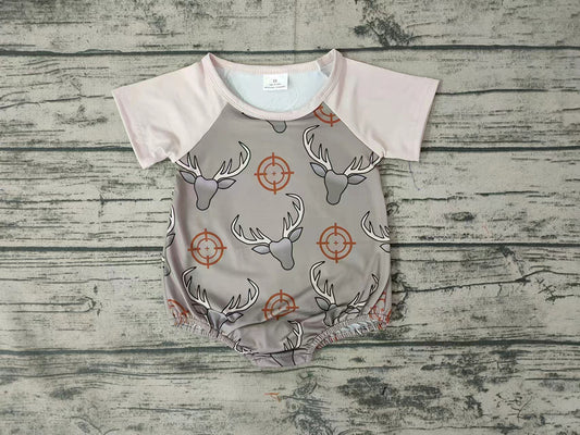 Baby Kids Cow deer rompers