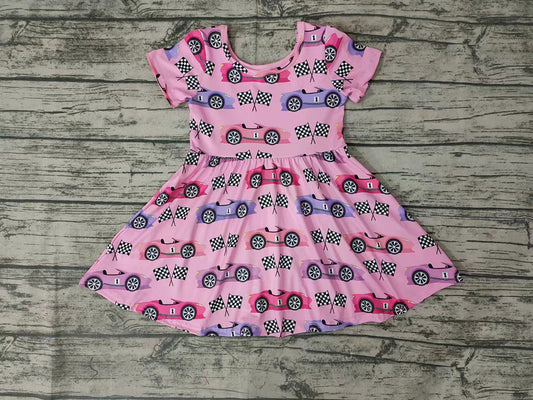 Baby Girls Racing Knee Length Dresses