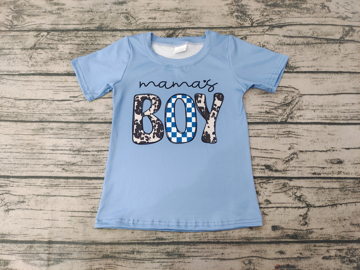 Mama's Boy Blue Color shirts tops