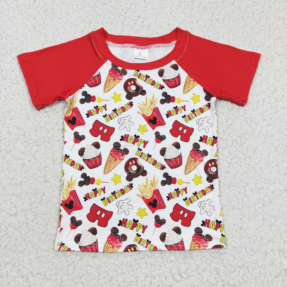 Baby Boys Birthday Cake shirts tops