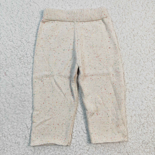 Baby Girls Ivory Woolen Sweater pants
