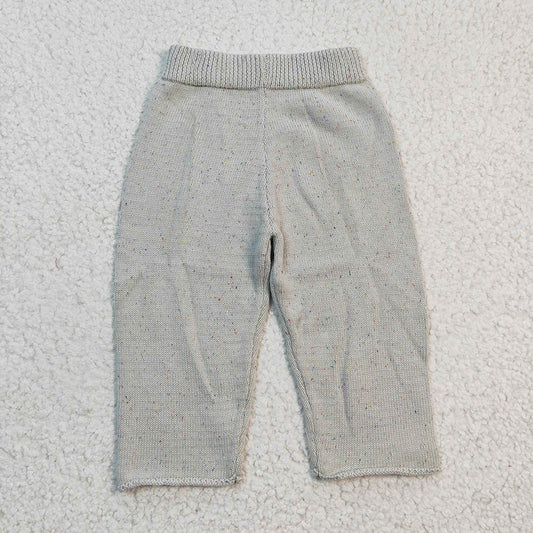 Baby Girls Grey Woolen Sweater pants