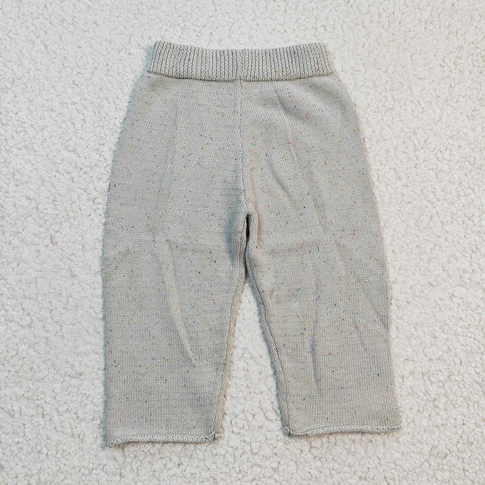 Baby Girls Grey Woolen Sweater pants