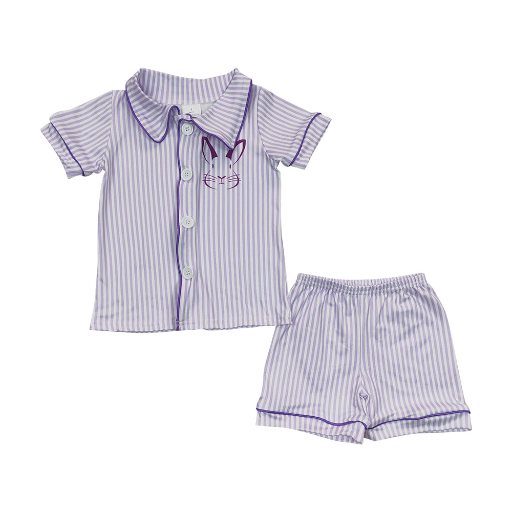 Baby Boys Rabbit Easter Pajamas Shorts Sets