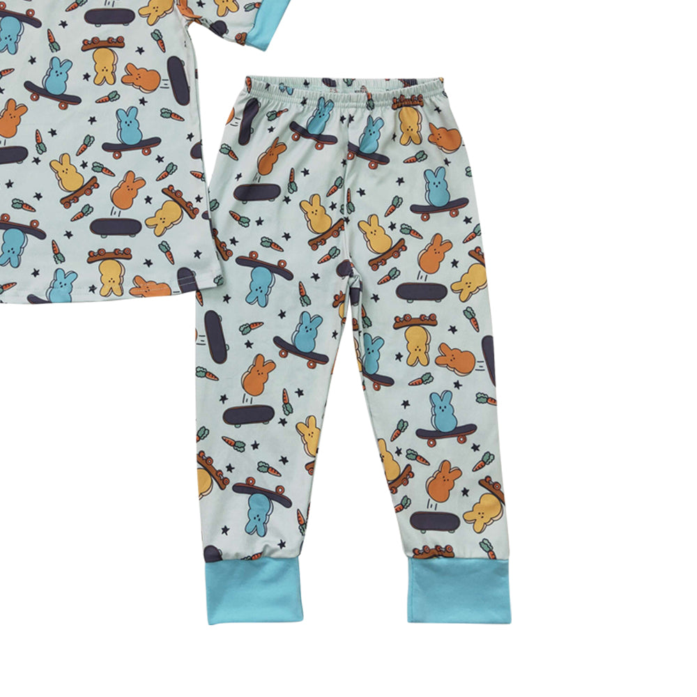 Baby Boys Rabbit Easter Pajamas sets