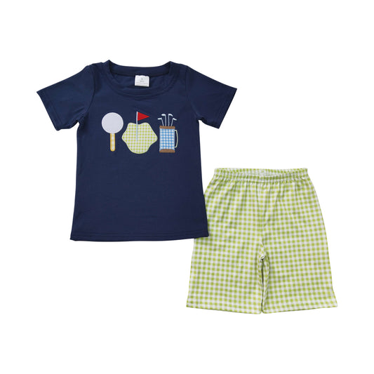 Baby Boys Golf Summer Shorts Clothes Sets