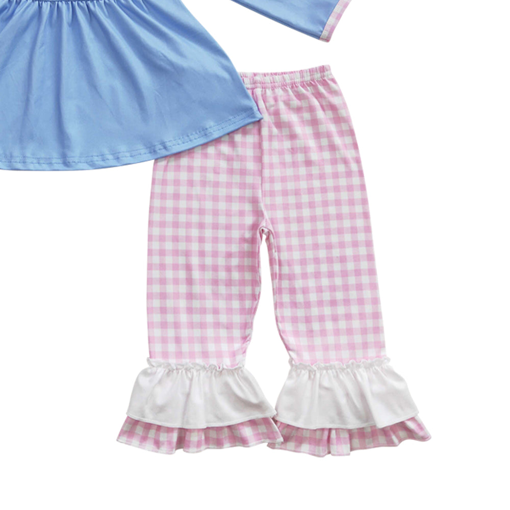 Baby Girls Easter Rabbit Pants Clothes Sets