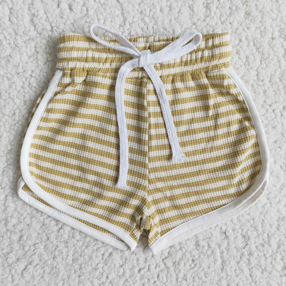 Baby girls summer sports design shorts 13