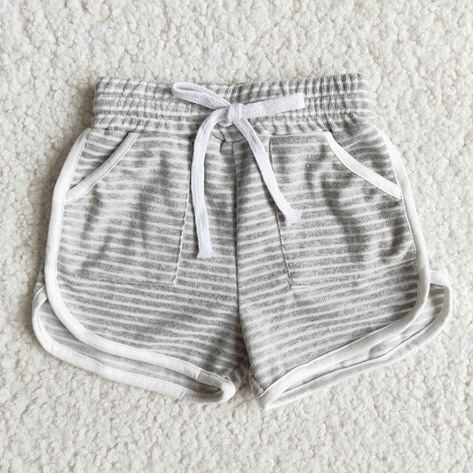 Baby girls summer sports design shorts 16