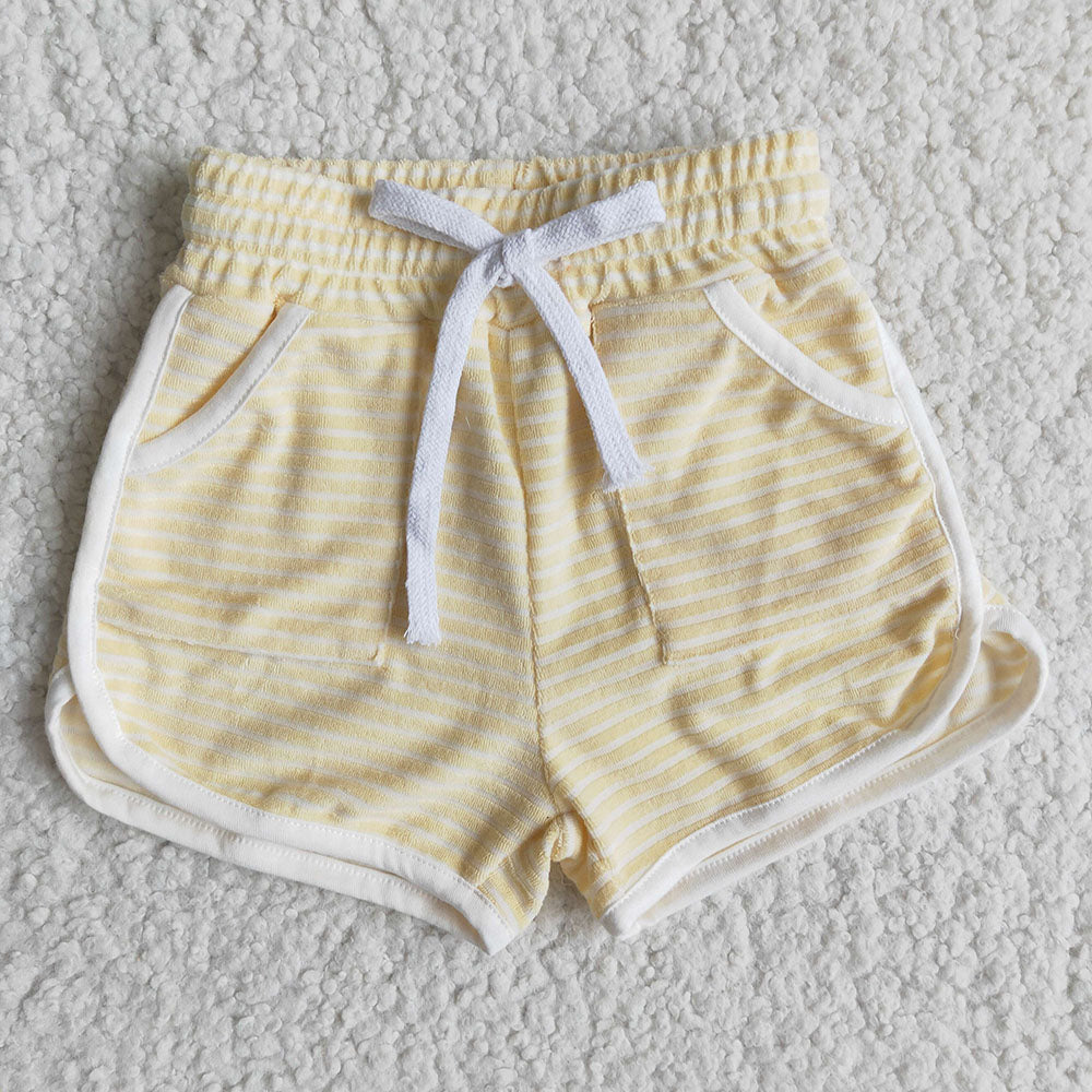 Baby girls summer sports design shorts 18