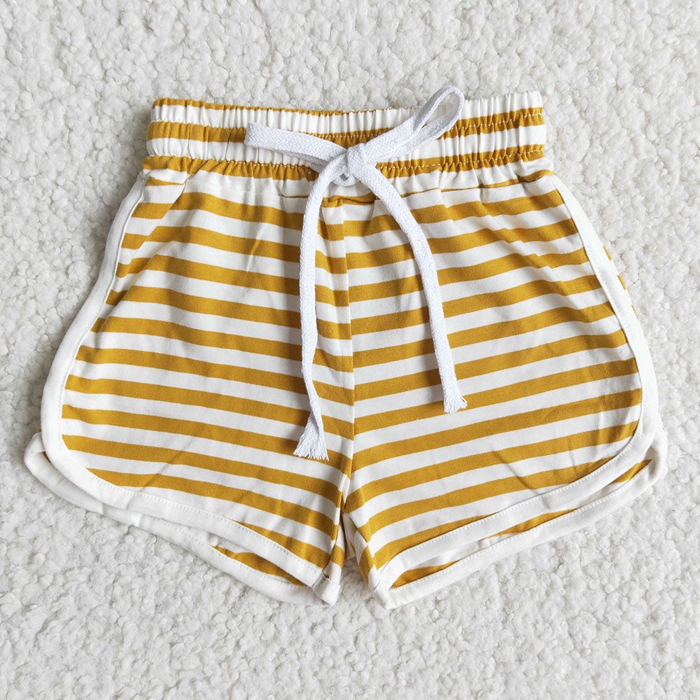 Baby girls summer sports design shorts 19