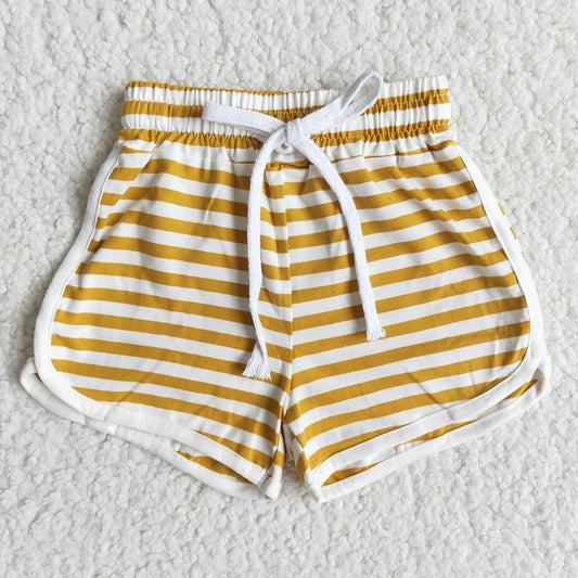 Baby girls summer sports design shorts 19