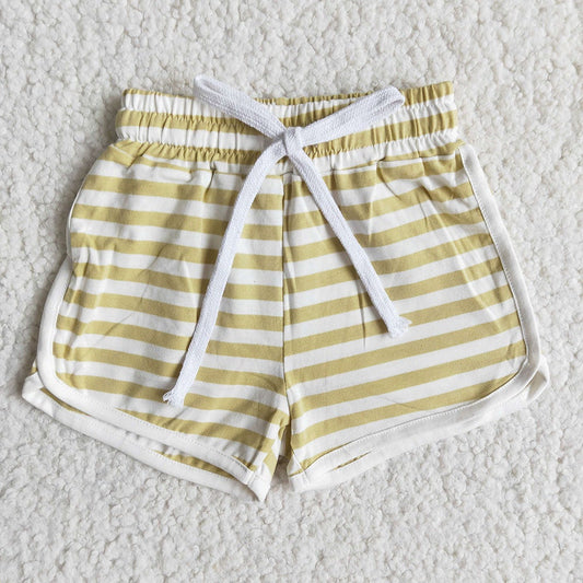 Baby girls summer sports design shorts 20