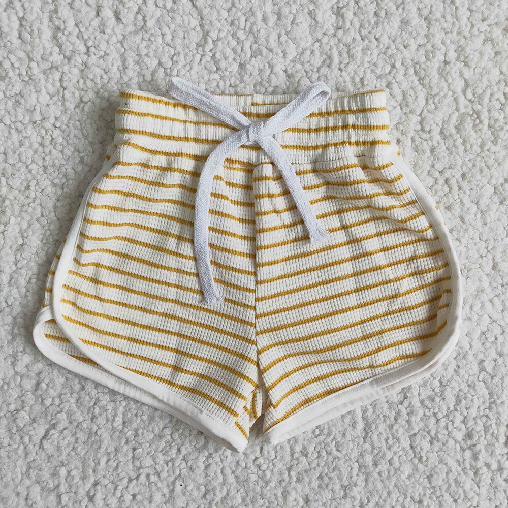 Baby girls summer sports design shorts 3