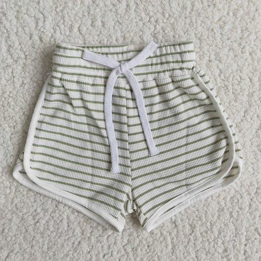 Baby girls summer sports design shorts 4