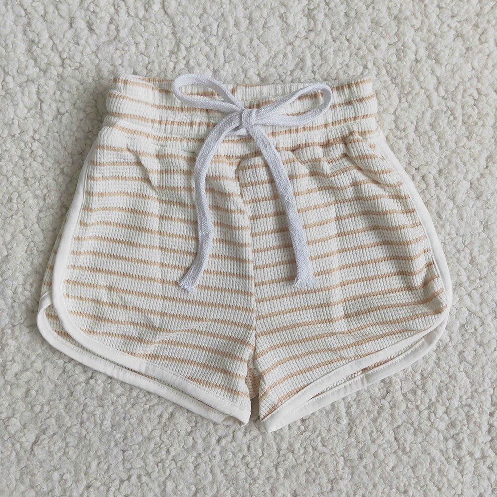 Baby girls summer sports design shorts 5