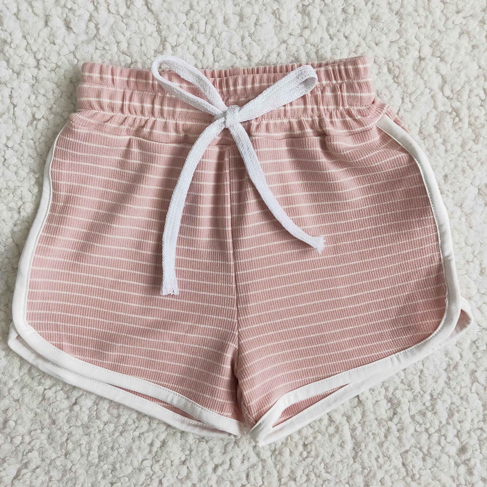 Baby girls summer sports design shorts 10