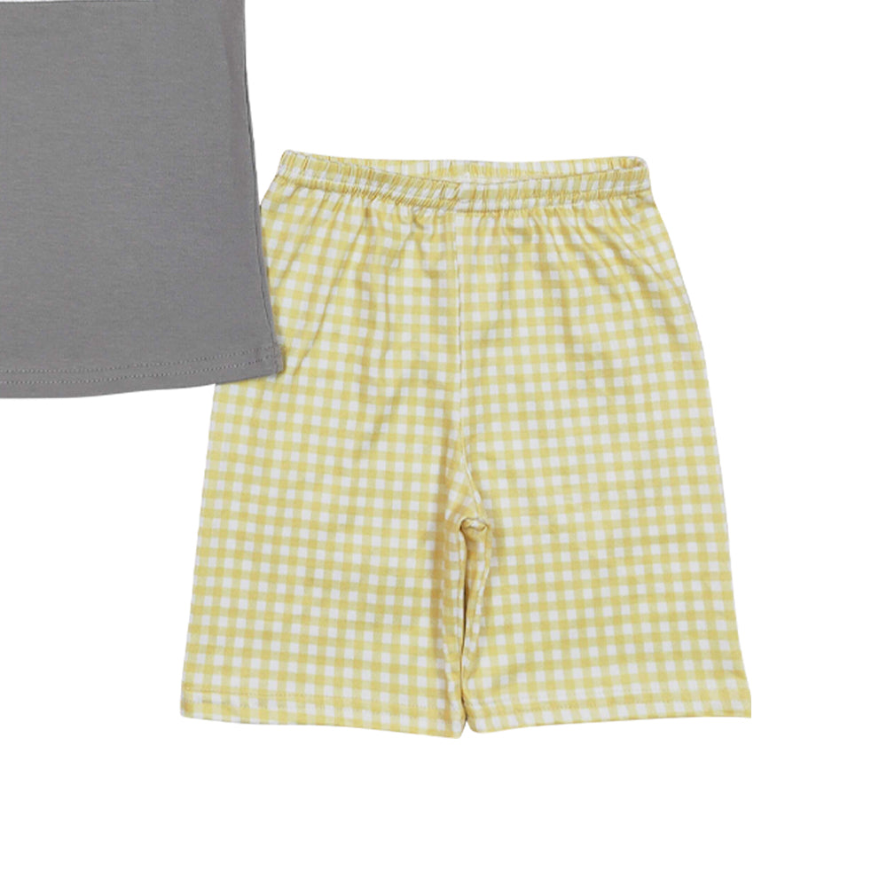 Baby Boys Construction Summer Shorts Clothes Sets