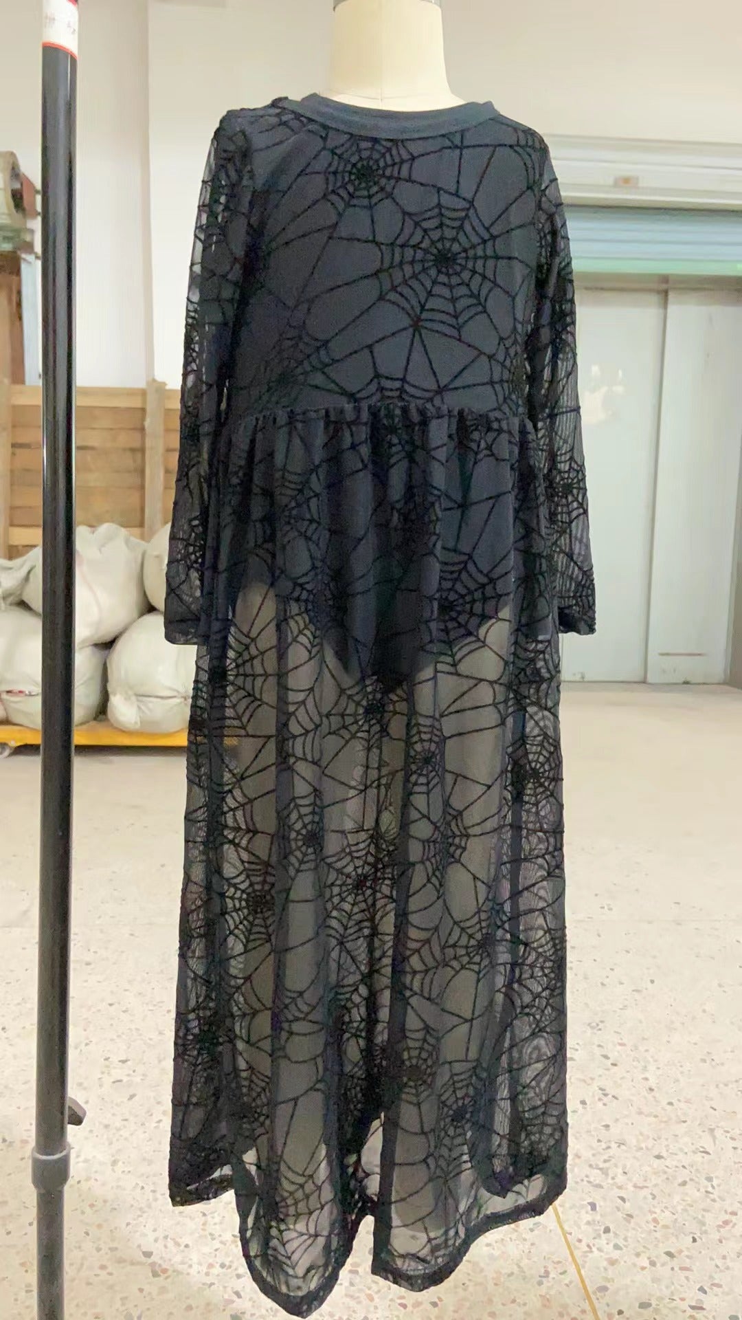 Baby girls Halloween black color 3pcs sets