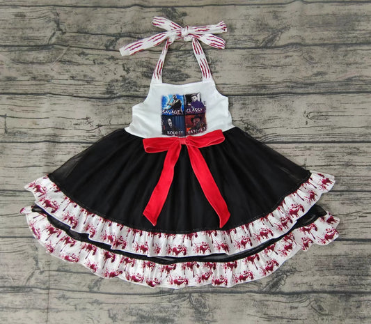 Baby girls Halloween lace tutu dresses