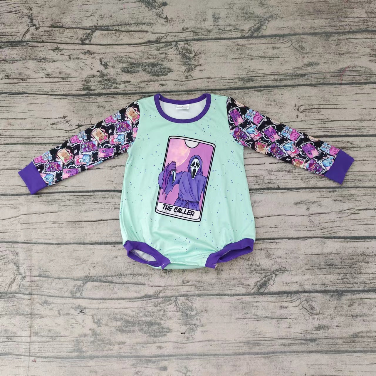 Baby girls Halloween cartoon rompers