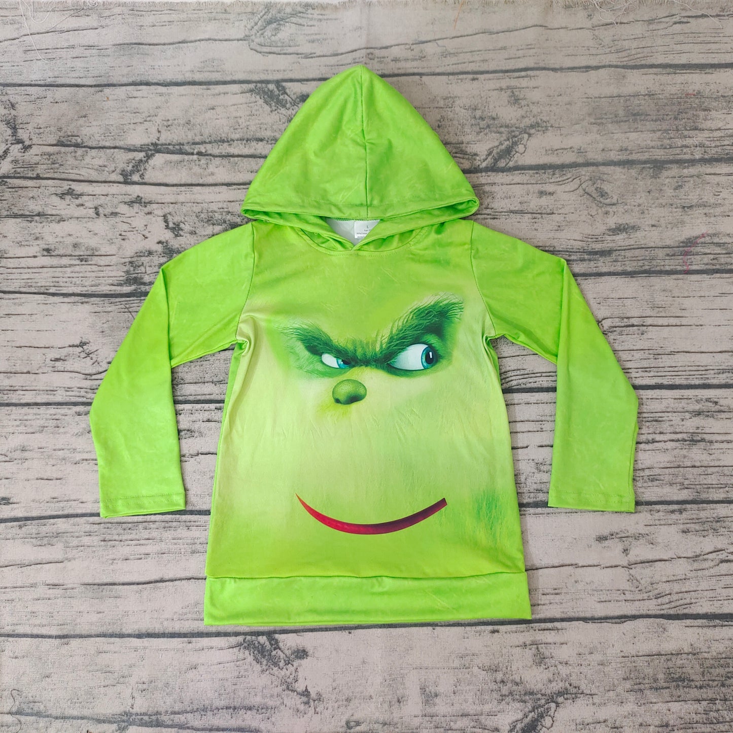 Baby boys hooded Christmas long sleeve eye tops