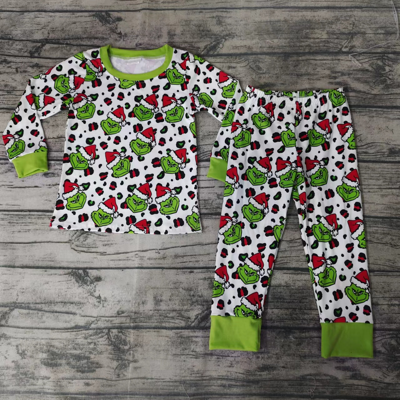 baby boys christmas cartoon pajamas pants sets