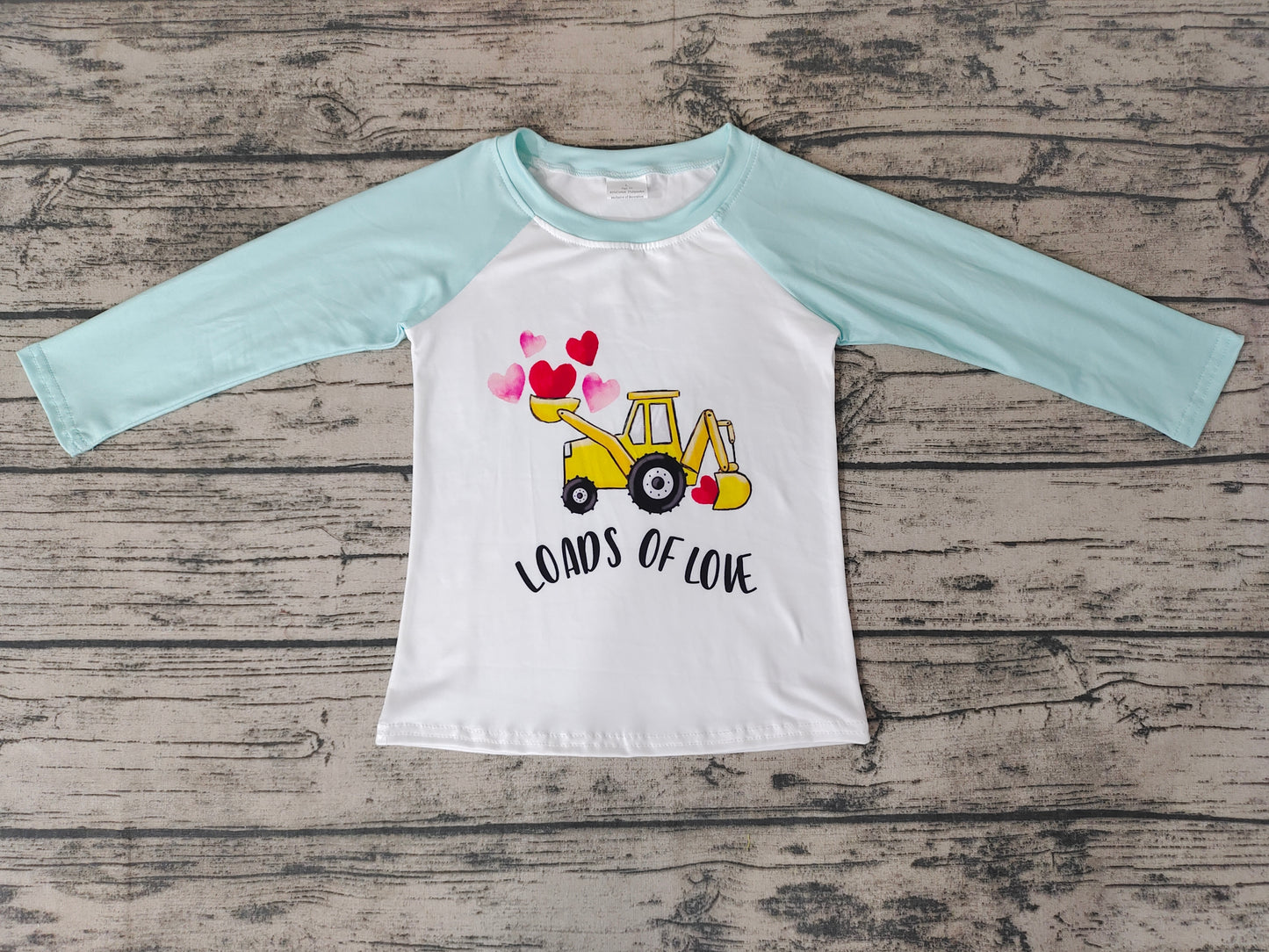 Baby Boys Love Tractor Long Sleeve shirts tops