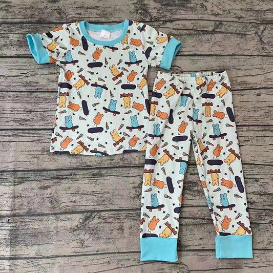 Baby Boys Rabbit Easter Pajamas sets