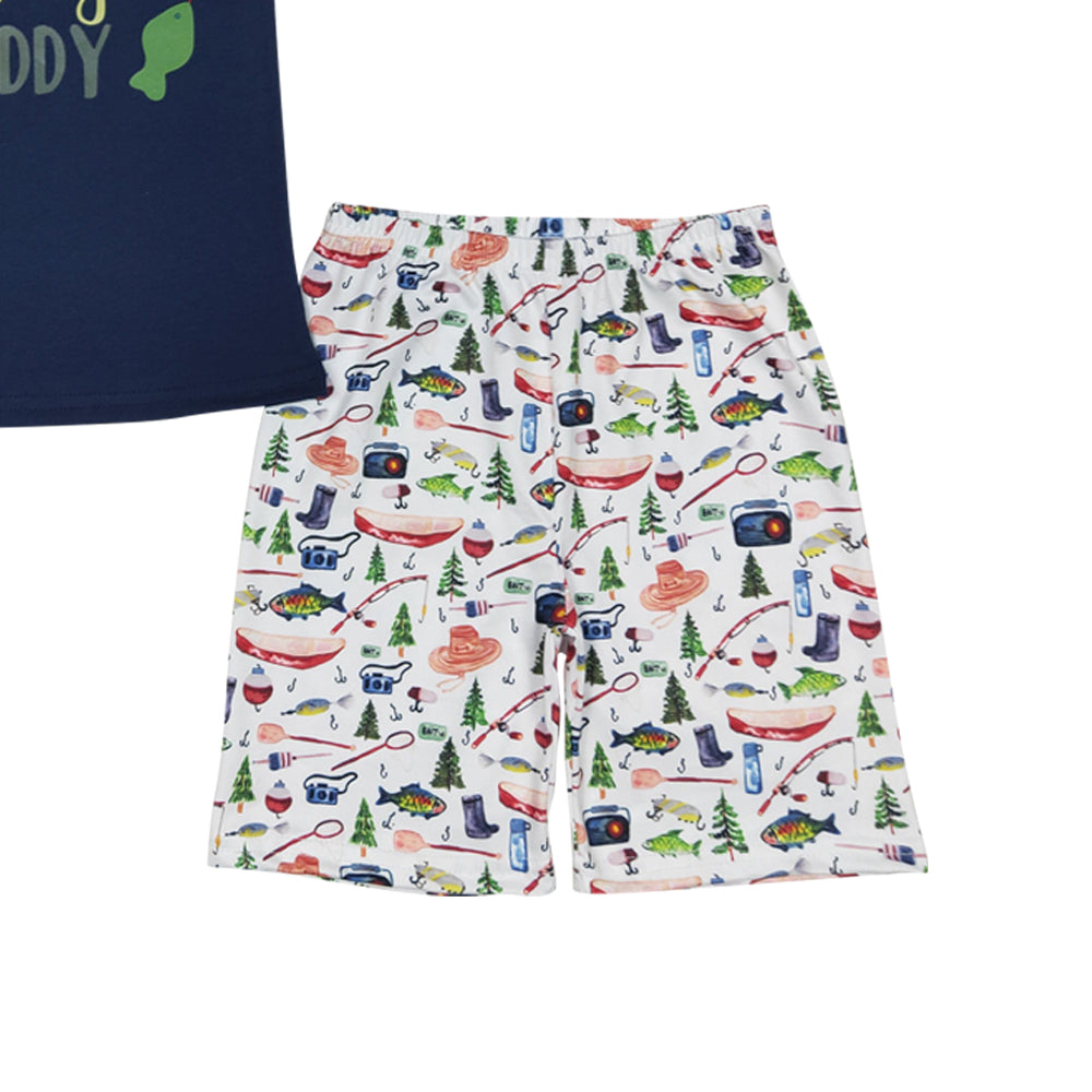 Baby Boys Summer Fishing Shorts Sets